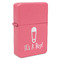 Baby Shower Windproof Lighters - Pink - Front/Main