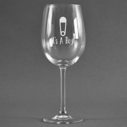 Baby Shower Wine Glass - Engraved