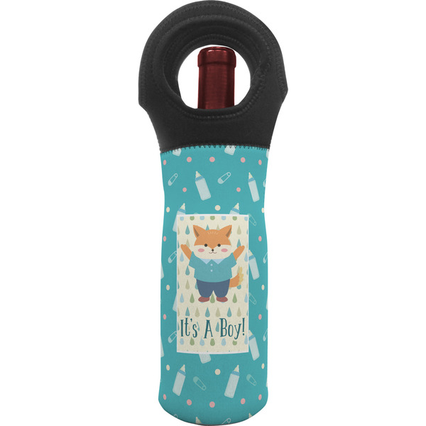 Custom Baby Shower Wine Tote Bag (Personalized)