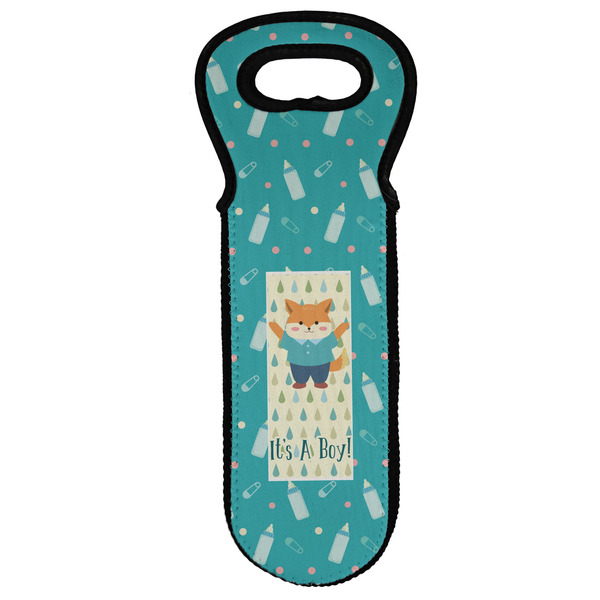 Custom Baby Shower Wine Tote Bag (Personalized)
