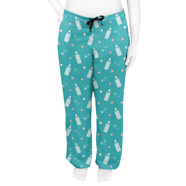 Baby Shower Women's Pj on model - Front