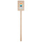 Baby Shower Wooden 6.25" Stir Stick - Rectangular - Single Stick