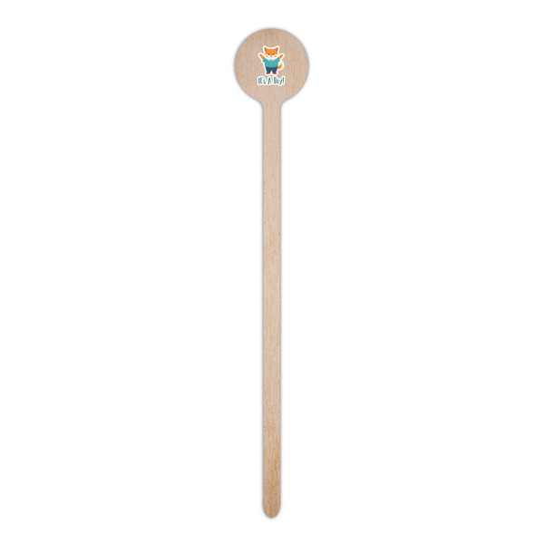 Baby Shower Wooden 6" Stir Stick - Round - Single Stick