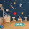 Baby Shower Woven Floor Mat - LIFESTYLE (child's bedroom)