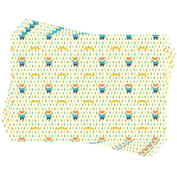 Baby Shower Wrapping Paper - 5 Sheets Approval