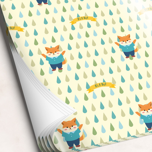 Custom Baby Shower Wrapping Paper Sheets