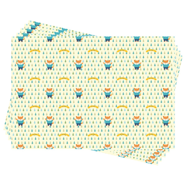 Baby Shower Wrapping Paper - Front & Back - Sheets Approval