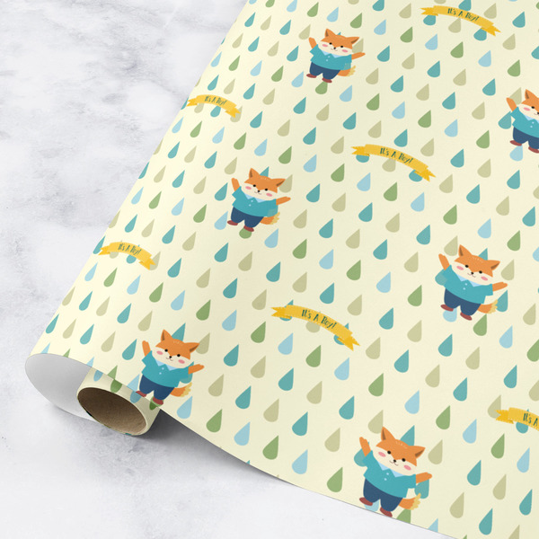 Custom Baby Shower Wrapping Paper Roll - Small