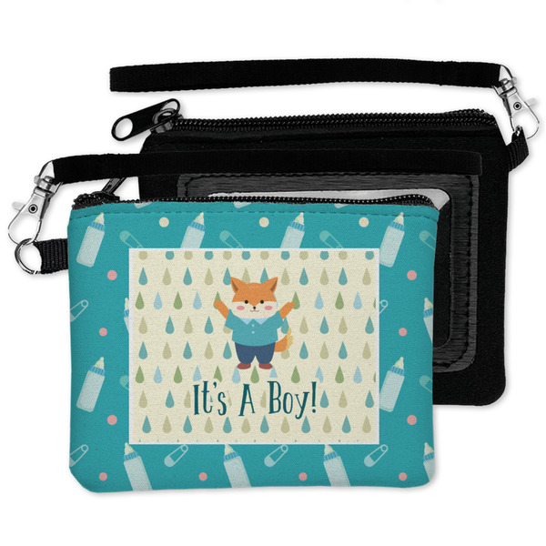 Baby Shower Wristlet ID Cases - MAIN