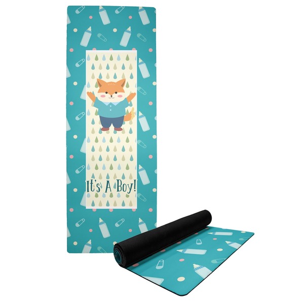 Custom Baby Shower Yoga Mat (Personalized)