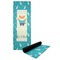 Baby Shower Yoga Mat with Black Rubber Back Full Print View