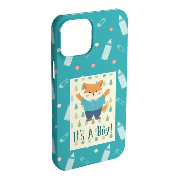 Custom Baby Shower iPhone Case - Plastic - iPhone 15 Pro Max