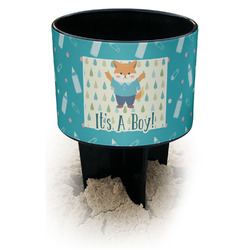 Baby Shower Black Beach Spiker Drink Holder (Personalized)