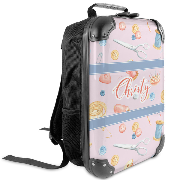 Custom Sewing Time Kids Hard Shell Backpack (Personalized)