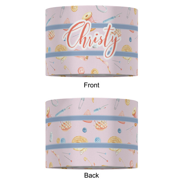 Sewing Time 16" Drum Lampshade - APPROVAL (Fabric)