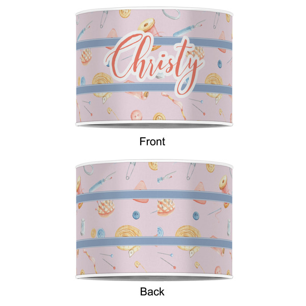 Sewing Time 16" Drum Lampshade - APPROVAL (Poly Film)