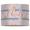 Sewing Time 16" Drum Lampshade - FRONT (Fabric)