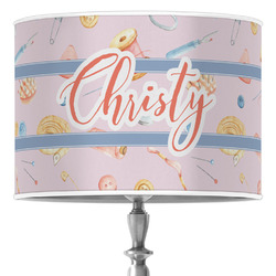 Sewing Time Drum Lamp Shade (Personalized)