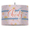 Sewing Time 16" Drum Lampshade - PENDANT (Fabric)