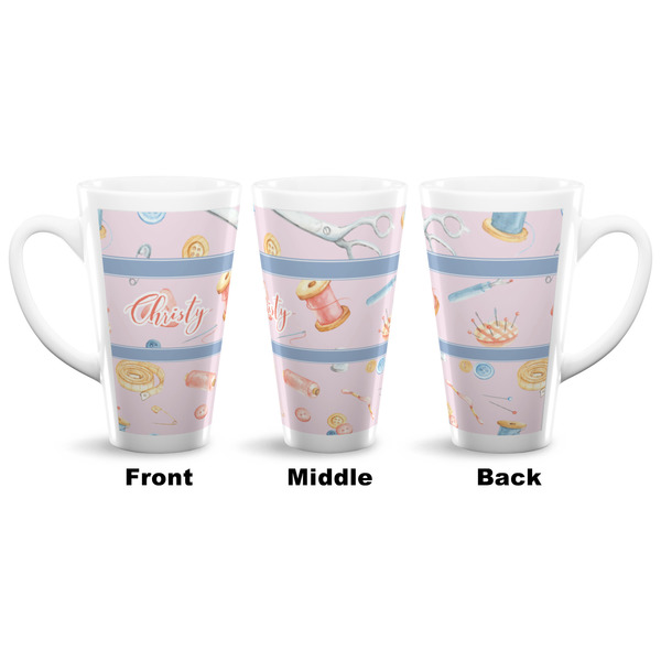 Sewing Time 16 Oz Latte Mug - Approval