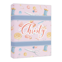 Sewing Time Canvas Print - 16x20 (Personalized)