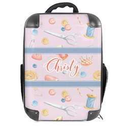 Sewing Time Hard Shell Backpack (Personalized)