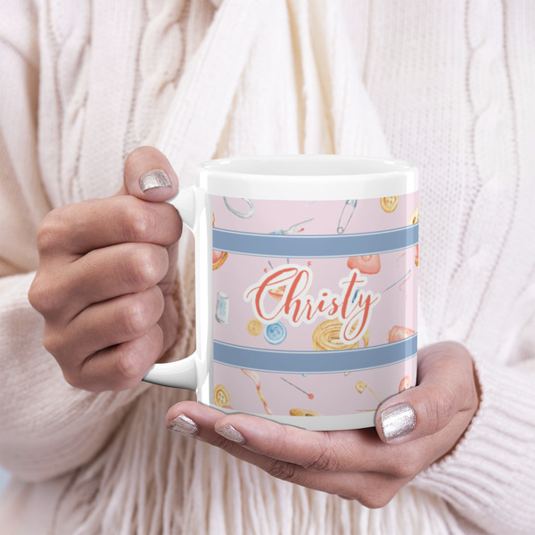 Sewing Time 20oz Coffee Mug - LIFESTYLE