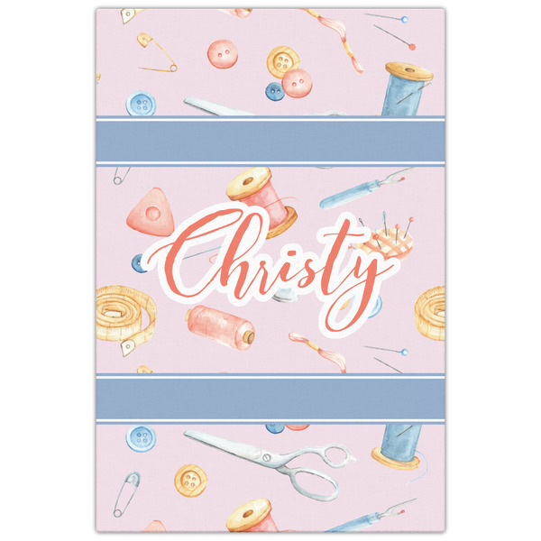 Sewing Time 20x30 - Canvas Print - Front View