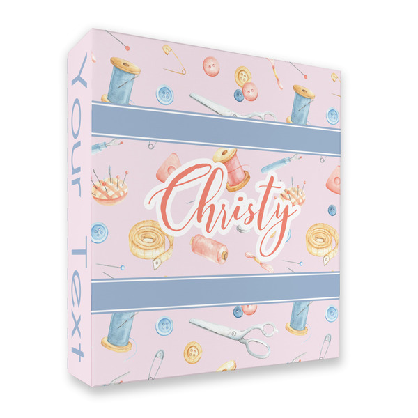 Sewing Time 3 Ring Binders - Full Wrap - 2" - FRONT