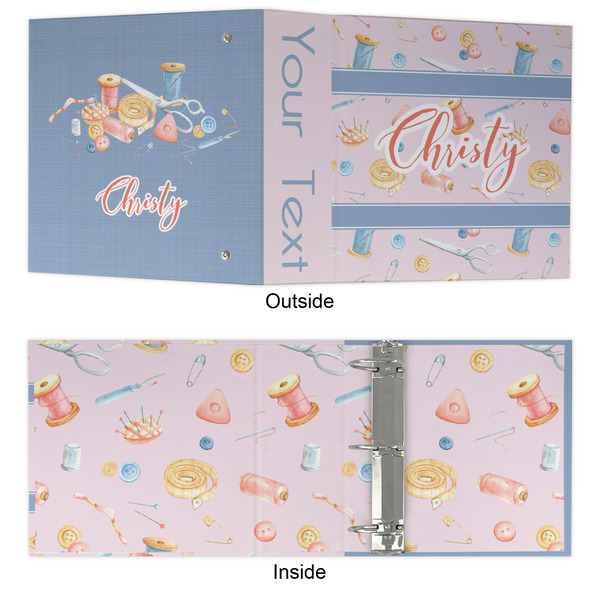 Sewing Time 3 Ring Binders - Full Wrap - 3" - APPROVAL