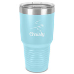 Sewing Time 30 oz Stainless Steel Tumbler - Teal - Single-Sided (Personalized)