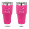 Sewing Time 30 oz Stainless Steel Ringneck Tumblers - Pink - Double Sided - APPROVAL