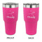 Sewing Time 30 oz Stainless Steel Tumbler - Pink - Double Sided (Personalized)