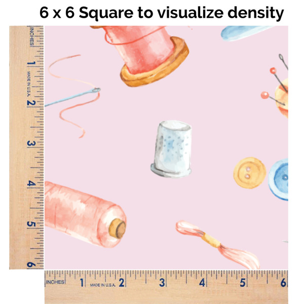 Sewing Time 6x6 Swatch of Fabric