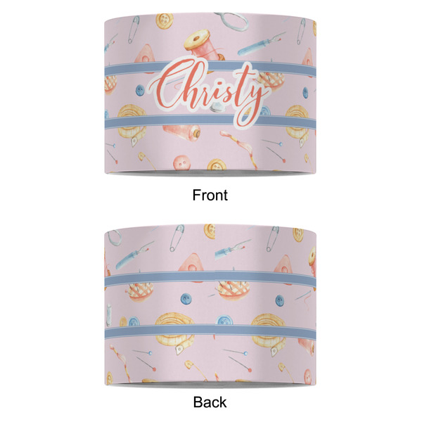 Sewing Time 8" Drum Lampshade - APPROVAL (Fabric)