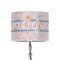 Sewing Time 8" Drum Lampshade - ON STAND (Poly Film)