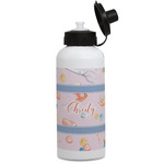 Sewing Time Water Bottles - Aluminum - 20 oz - White (Personalized)
