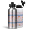 Sewing Time Aluminum Water Bottles - MAIN (white &silver)