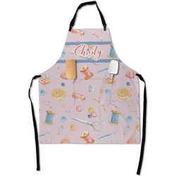 Sewing Time Apron With Pockets w/ Name or Text