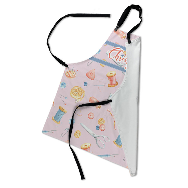 Sewing Time Apron - Folded