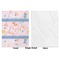 Sewing Time Baby Blanket (Single Sided - Printed Front, White Back)