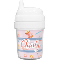 Sewing Time Baby Sippy Cup (Personalized)