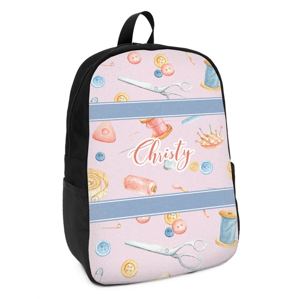 Custom Sewing Time Kids Backpack (Personalized)