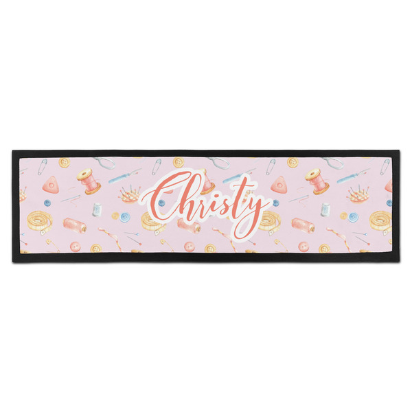 Custom Sewing Time Bar Mat (Personalized)
