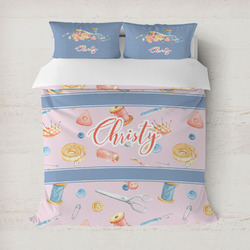 Sewing Time Duvet Cover (Personalized)