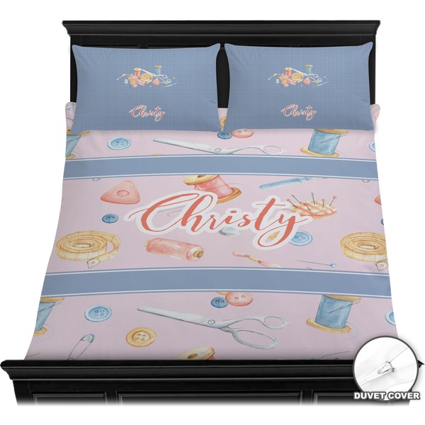 Sewing Time Bedding Set (Queen) - Duvet