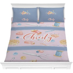 Sewing Time Comforter Set - Full / Queen (Personalized)