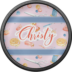 Sewing Time Cabinet Knob (Black) (Personalized)