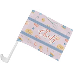 Sewing Time Car Flag - Small w/ Name or Text