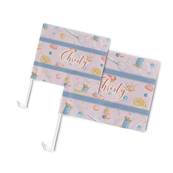 Sewing Time Car Flags - PARENT MAIN (both sizes)